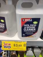 Spear and Jackson path patio and deck cleaner 5L - instore Penrith