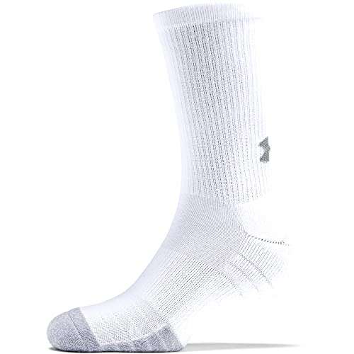 Under Armour Unisex Ua Heatgear Crew Long Sports Socks Compression Socks (pack of 3) White £5.90 Amazon