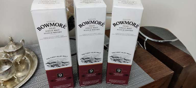 Bowmore 9 Year Single Malt Whisky (Old Sherry Cask Matured) 70cl - £12.37 @ Asda (Sittingbourne)