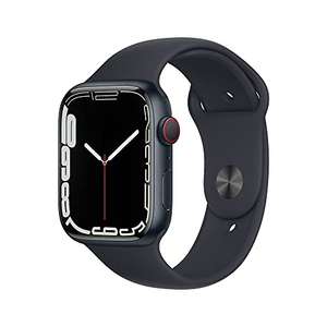 Apple Watch Series 7 (GPS + Cellular, 45mm) Smart watch - Midnight Aluminium Case with Midnight Sport Band - £359 Prime Exclusive Deal
