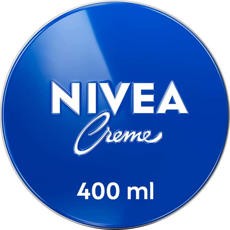 NIVEA Creme Tin (400ml), Moisturising Cream | £3.74 with S&S