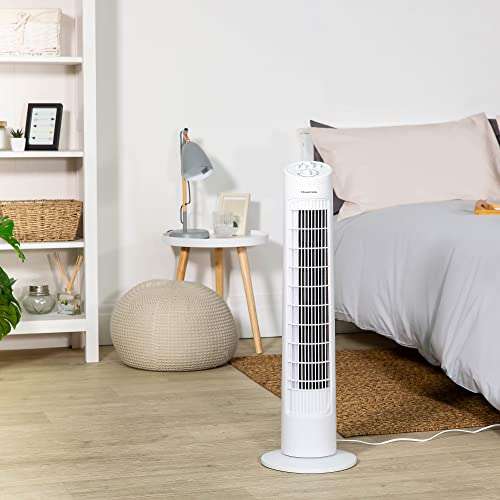 Russell Hobbs 29 Inch, Lightweight, Tower Fan, 3 Speeds £28.19 @ Amazon |  hotukdeals