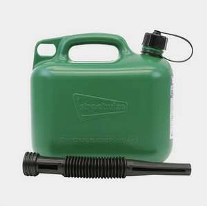 STREETWIZE 5L Fuel Can (Unleaded Petrol) - W/Code + Free Delivery