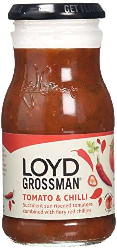 Loyd Grossman, Tomato & Chilli Sauce, 350g / Loyd Grossman, Tomato & Basil Sauce, 350g - £1.67 Each @ Amazon