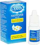 Optrex Hayfever Relief 2 Percent W/V Eye Drops Sodium Cromoglicate, Hayfever Eye Drops 10ml £4.69 with voucher / £4.44 S&S @ Amazon