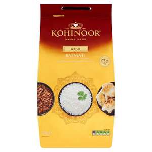 Kohinoor Gold Basmati Rice 10kg £13.5 @ Asda