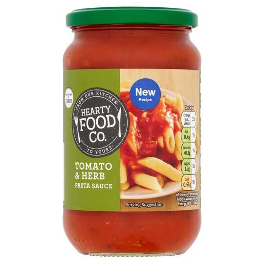 Hearty Food Co. Tomato & Herb Pasta Sauce 440G - 3 for 2 Clubcard offer