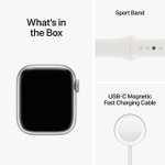 Apple Watch Series 8 (GPS, 41MM) - Silver Aluminum Case with White Sport Band, Regular (Renewed) - £285.99 Sold by GADGET-STORE @ Amazon