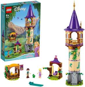 LEGO 43187 Disney Princess Rapunzel’s Tower Castle Playset with 2 Mini Dolls from Tangled Movie £33 @ Amazon