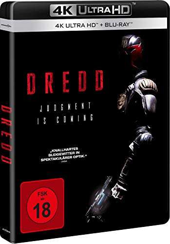 Dredd (2012) - 4K UHD Blu-ray (German release Full English Audio)