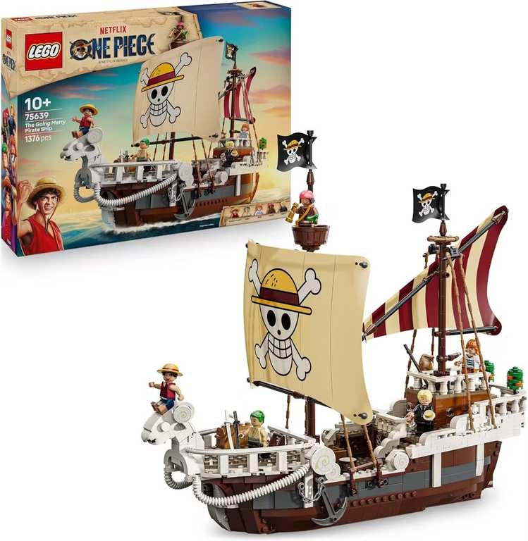 LEGO ONE PIECE The Going Merry Pirate Ship 75639 - Price at Checkout