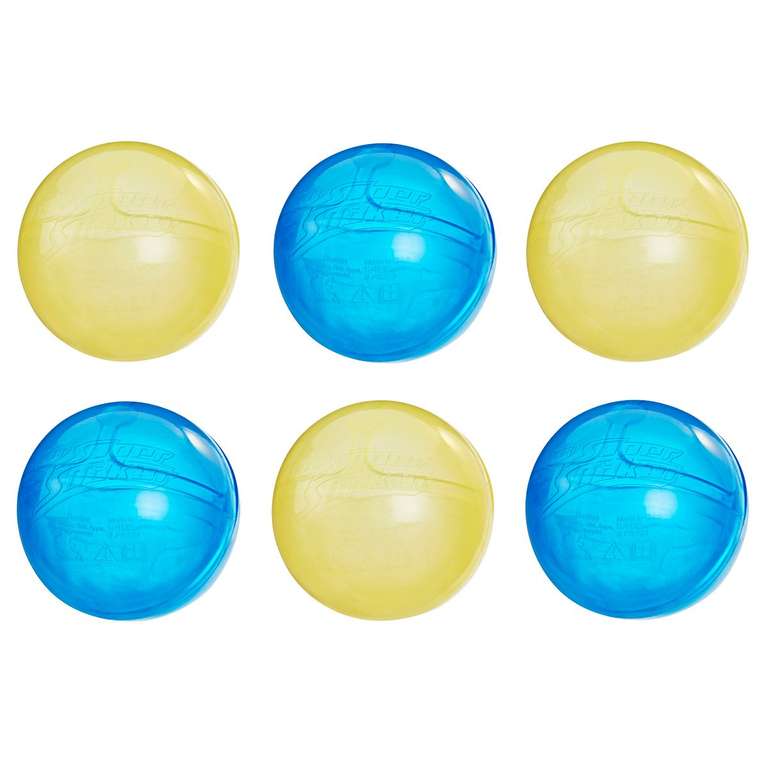 Nerf Super Soaker Hydro Balls 6 Pack Reusable Water bombs £3.33 @ The Entertainer Free click and collect