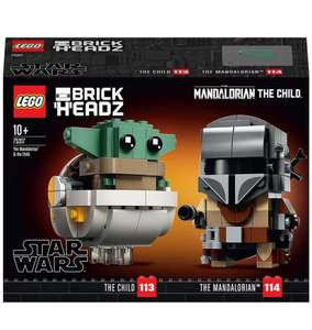 LEGO Star Wars 75310 Duel on Mandalore & BrickHeadz 75317 The Mandalorian & The Child £13.99 each - Free Click & Collect @ Smyths