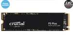 Crucial P3 Plus 4TB PCIe 4.0 3D NAND NVMe M.2 SSD (5000 MB/s Read) + £40 Gamesplanet voucher £249.96 + £3.49 delivery - £253.45 @ Ebuyer