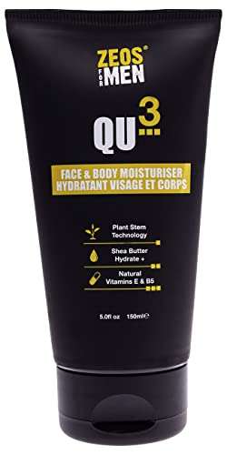 ZEOS QU3 Face and Body Moisturiser 150 ml, ML12015 - £4.47 @ Amazon