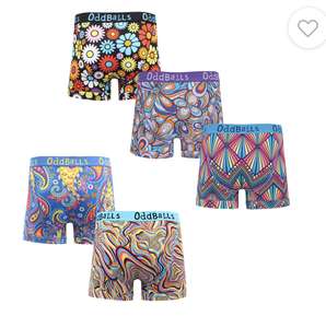 Mens boxer shorts 5 pack sea bundle + free gift £42 free delivery @oddballs