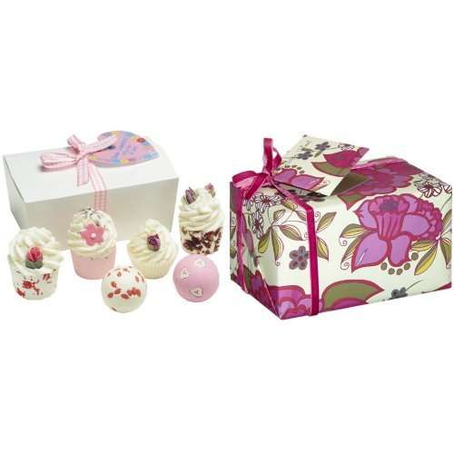 Bomb Cosmetics Little Box of Love Gift Pack and Bomb Cosmetics Vintage Velvet Gift Set Duo Set - £14.08 @ Amazon