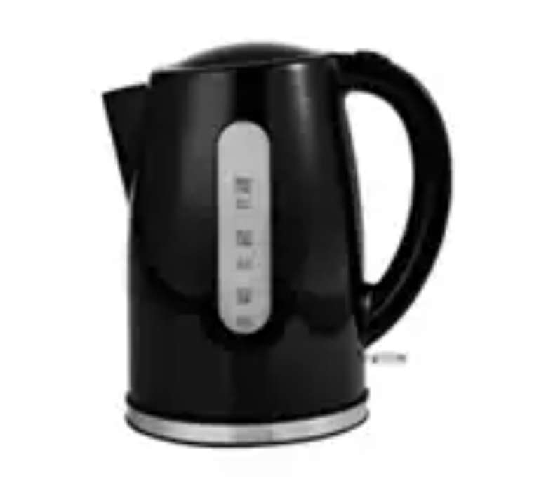 George Home Black/White Fast Boil Kettle 1.7L - Reduced to £10 @ Asda