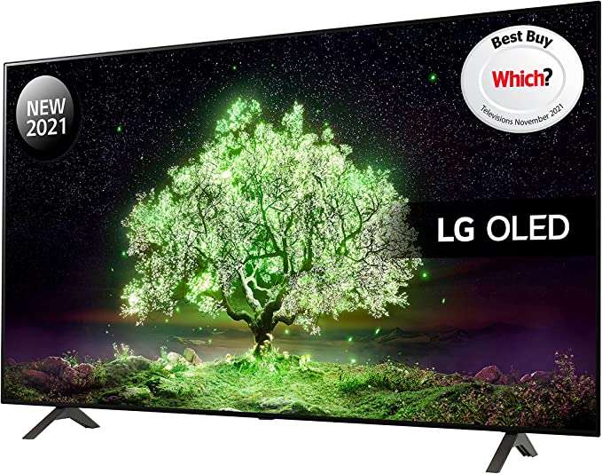 LG OLED48A16LA 48 inch 4K UHD HDR Smart OLED TV (2021 Model) £599 Amazon