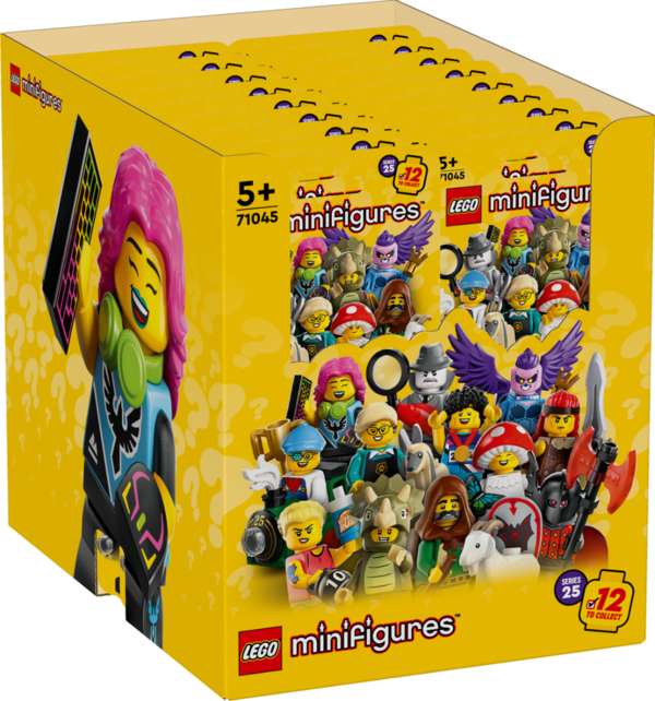 LEGO Minifigures Series 25, Assorted 36 Pack - Model 71045