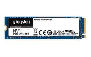 Kingston NV1 NVMe PCIe SSD 500GB M.2 2280 - SNVS/500G £36.99 @ Amazon