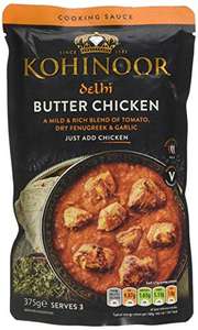 Kohinoor Delhi Butter Chicken Cooking Sauce, 375 g, Pack of 6 £7.80 prime + £4.49 non prime @ Amazon