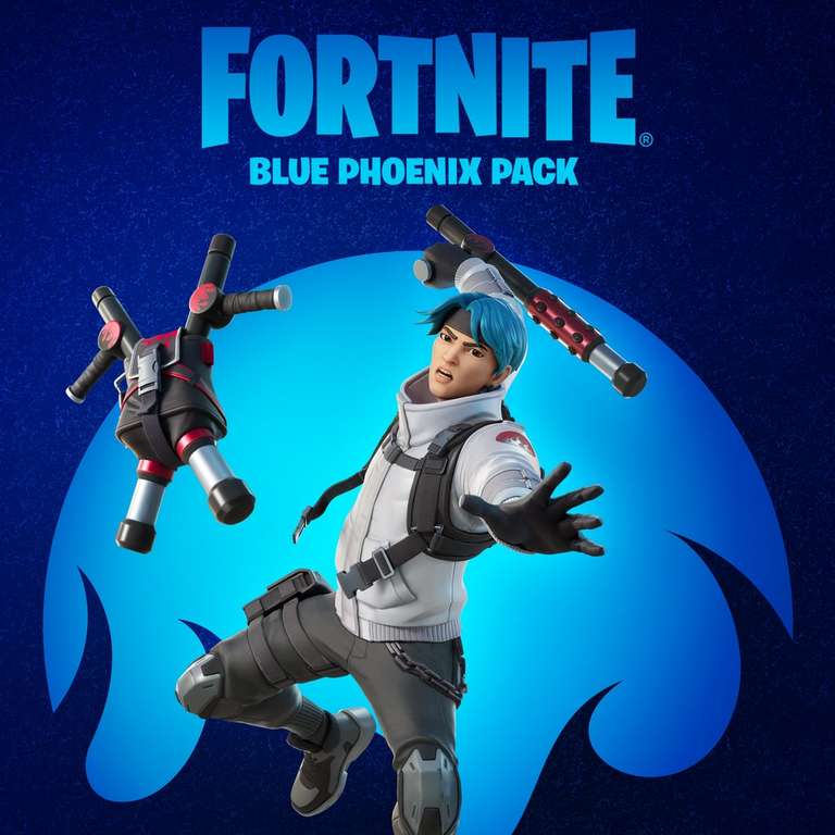 Fortnite PS Plus Blue Phoenix Pack Free PS5 - PlayStation Plus Exclusive @ Playstation Store