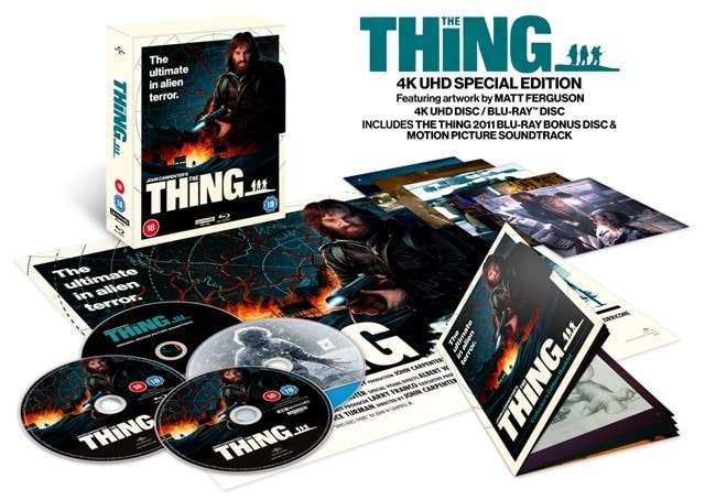 The Thing Limited Collector’s Edition 4K Ultra HD Blu Ray £27.99 delivered with code @ HMV