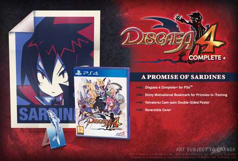 Disgaea 4 Complete+ - A Promise of Sardines Edition - PS4 - £8.50 Delivered (With Code) @ NISA Europe