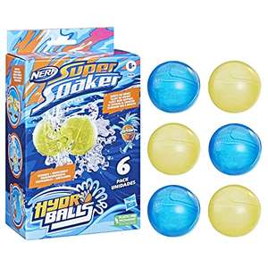 Super Soaker Nerf Hydro Balls, Reusable Water-Filled Balls (6 Pack) - £3.33 @ Amazon