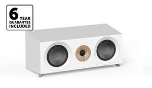 Jamo S 81 Single Centre Speaker (White) + 6 Year Warranty - With Free VIP Sign-up (Free Collection)