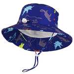 Kids Bucket Hat, Unisex Child Summer Hat Wide Brim Sun Protection Hat - £4.79 with code, Dispatches from Amazon Sold by JUPSK