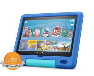 Amazon Fire HD 10 Kids tablet | for ages 3–7 | 10.1", 1080p Full HD, 32 GB | Sky Blue Kid-Proof Case - £119.99 @ Amazon