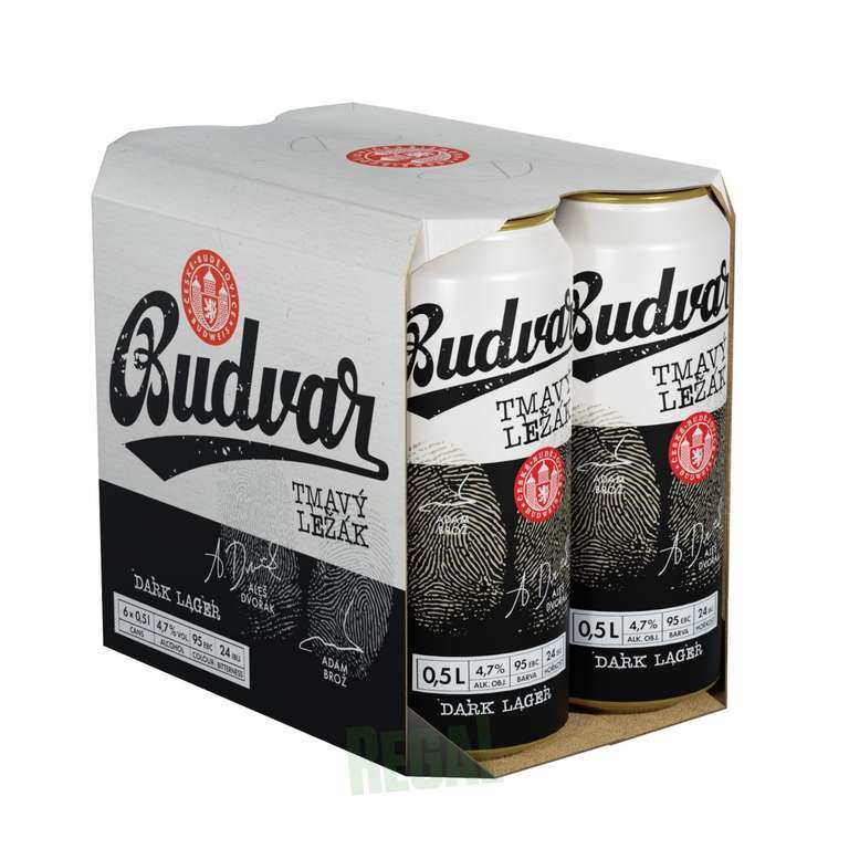 Budweiser Budvar Dark 6 x 500ml 4.7% ABV - In Store Maidenhead Berkshire