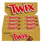 Mars Twix Twin Chocolate Standard Bar - 50 g x Pack of 32 - £16.47 @ Amazon