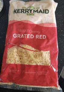 2Kg bag of grated Kerrymaid cheese £4 @ Heron foods Nottingham