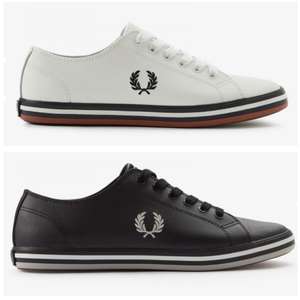 Fred Perry Kingston Leather Trainers (2 Colours / Sizes 3 - 12) - £35 + Free Delivery @ Fred Perry