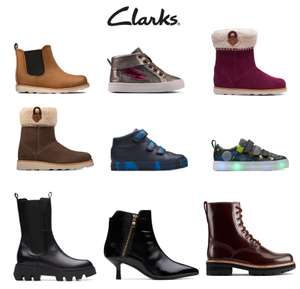 Up to 50% Off Clarks Black Friday Sale for Men, Women, & Kids + £4.95 delivery @ Clarks