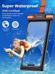 TOPK Waterproof Phone Pouch, 2-Pack IPX8 Waterproof Phone Case w/ Voucher, TOPKDirect FBA