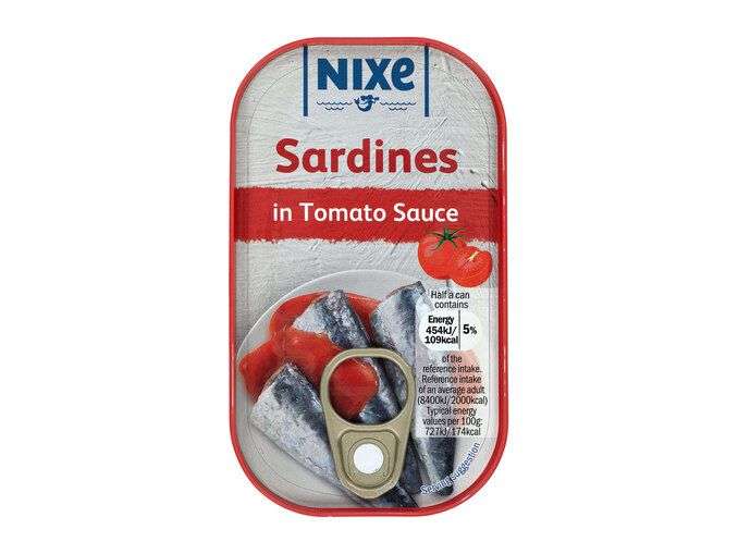 Lidl Tin of Sardines in Tomato Sauce 125g - 32p at Lidl
