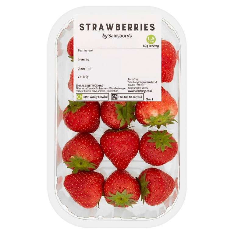 Sainsbury's Strawberries 250g - £1.50 @ Sainsbury's