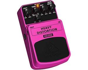 Behringer HEAVY DISTORTION guitar pedal HD300 Heavy Metal Distortion Effects £19 @ Amazon