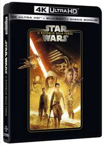 Star Wars Episode VII: The Force Awakens - 4K Ultra HD + Blu-Ray + Bonus Disc (English Audio) [italian Release]