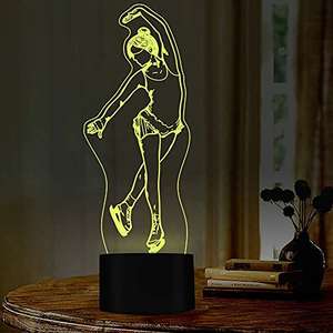 Ballet Night Light 3D Illusion lamp New £5.98 Delivered @ Bargain Fox