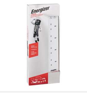 Energizer 2m Extension Lead with USB Ports £10 @ B&M Edinburgh