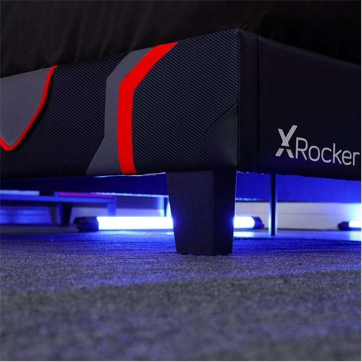 X Rocker Chiron Gaming Bed in a Box - Single - Carbon Red With Code