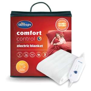 Double Silentnight Comfort Control Electric Blanket - £27.99 + Free Delivery @ Sleepy People