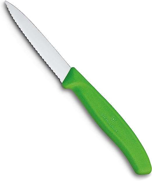 Victorinox Paring knife with ultra-sharp blade in green, Steel, Silver, 19cm - £5.29 @ Amazon