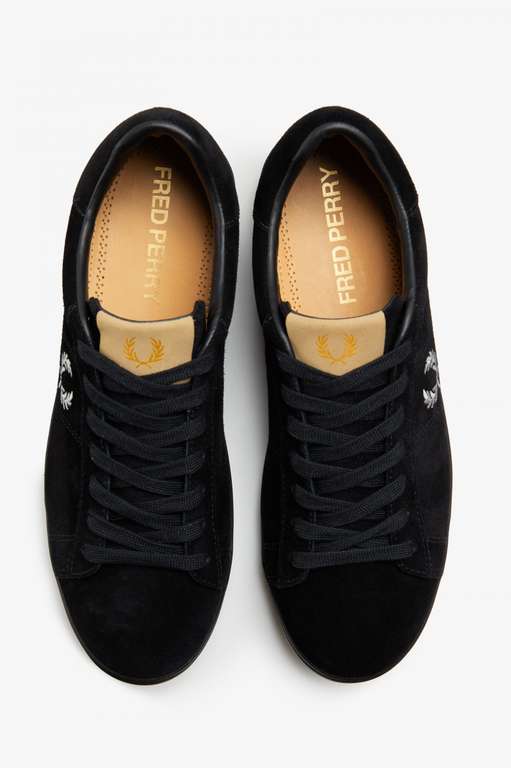 Fred Perry Mens ‘Spencer’ Suede Shoes (Sizes 4-12)