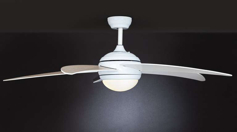 Collection Manhattan Ceiling Fan White 